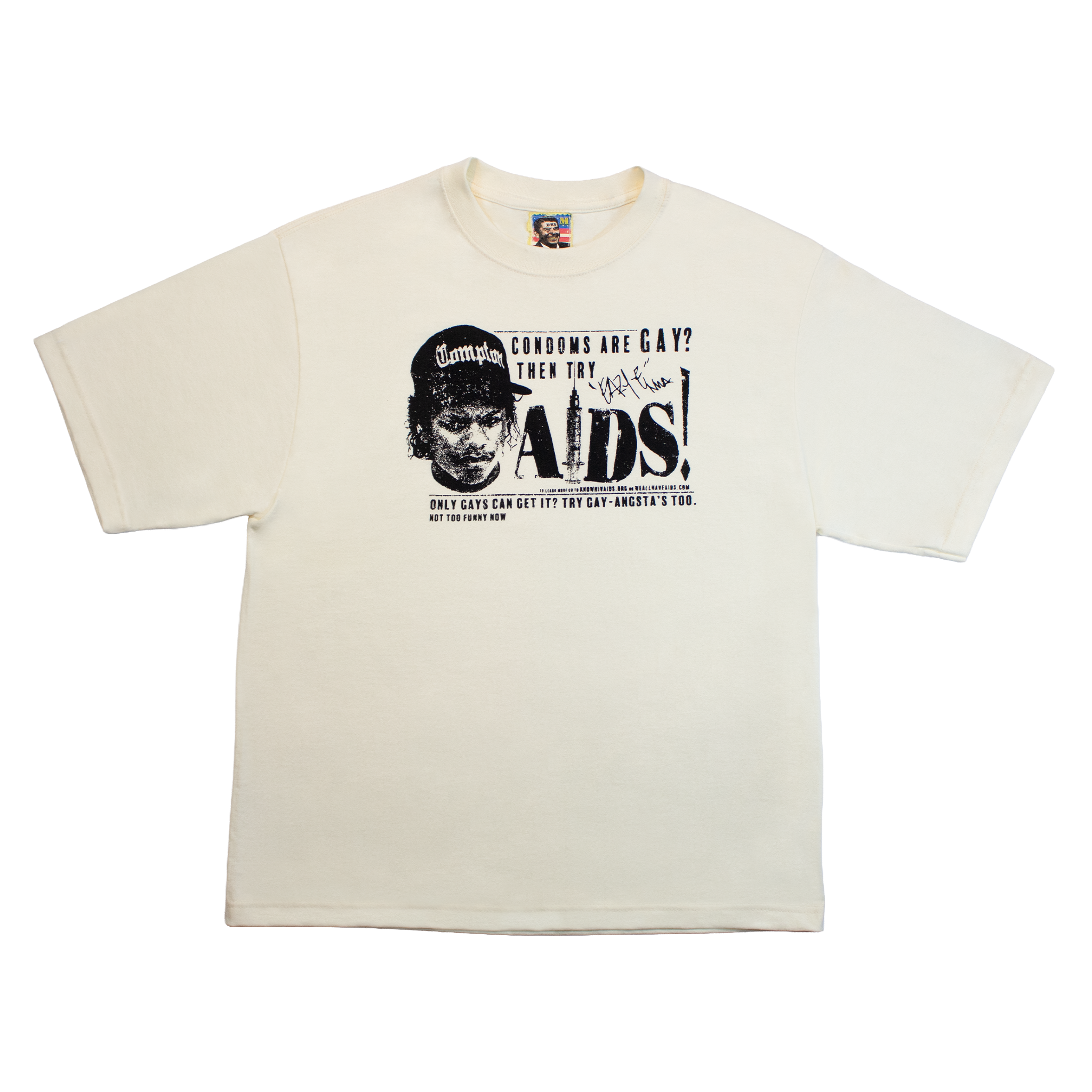 1980'S AIDS PSA TEE