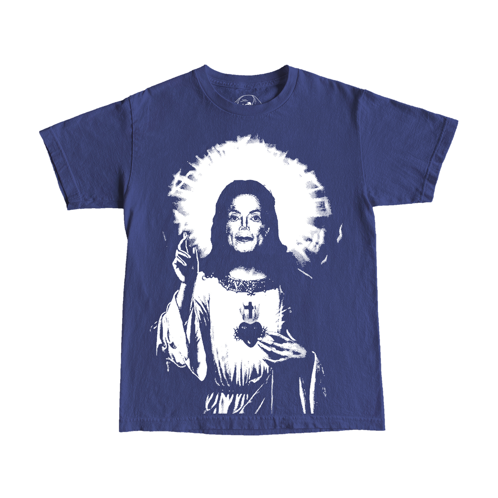 Michael Jackson Jesus Graphic Tee | Hand Screen Printed Hip Hop T-Shirt