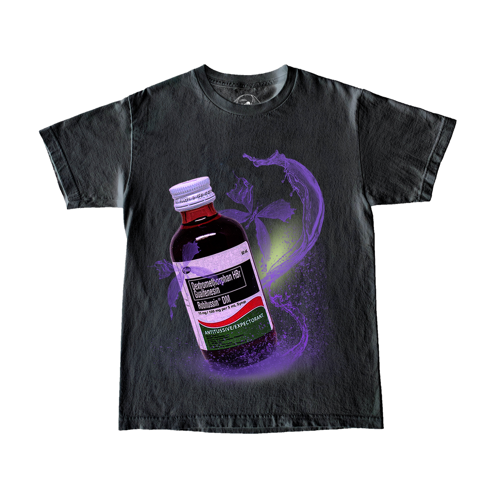 Robitussin Bootleg Graphic Tee | Hand Screen Printed Streetwear T-Shirt